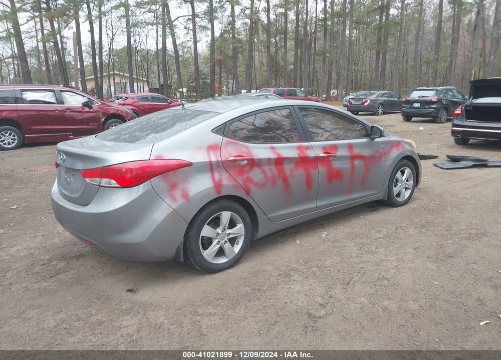 2012 HYUNDAI ELANTRA VIN: KMHDH4AE6CU403887