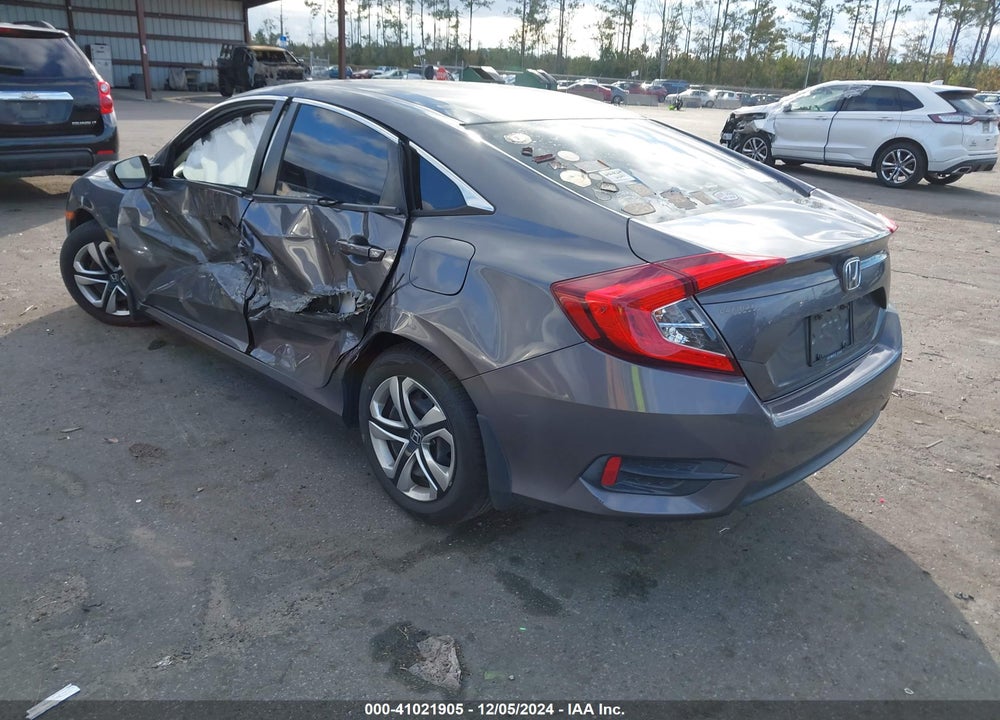 2018 HONDA CIVIC LX VIN: 2HGFC2F5XJH593977