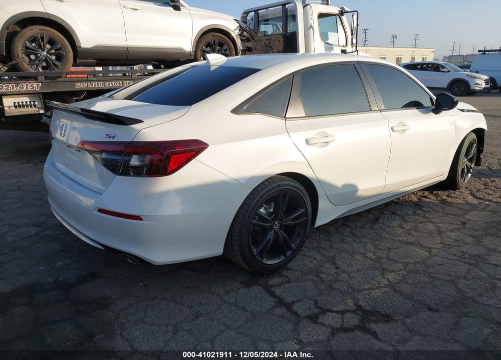 2025 HONDA CIVIC SI BASE W/HIGH PERFORMANCE SUMMER TIRES/ VIN: 2HGFE1E50SH471295