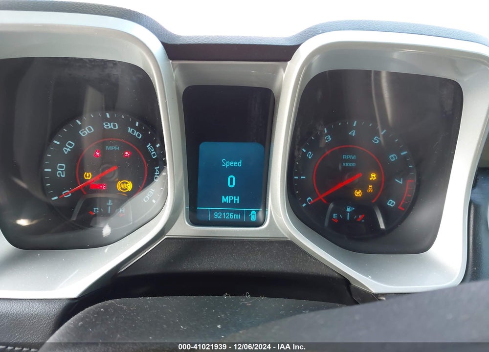 2014 CHEVROLET CAMARO 2LS VIN: 2G1FA1E39E9324022