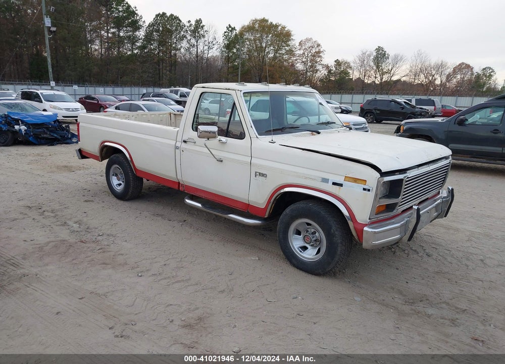 1986 FORD F150 VIN: 2FTEF15Y6GCA32608