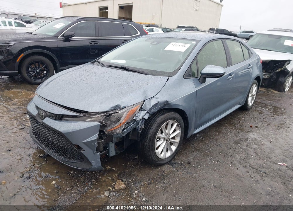 2022 TOYOTA COROLLA LE VIN: JTDVPMAE0NJ226320