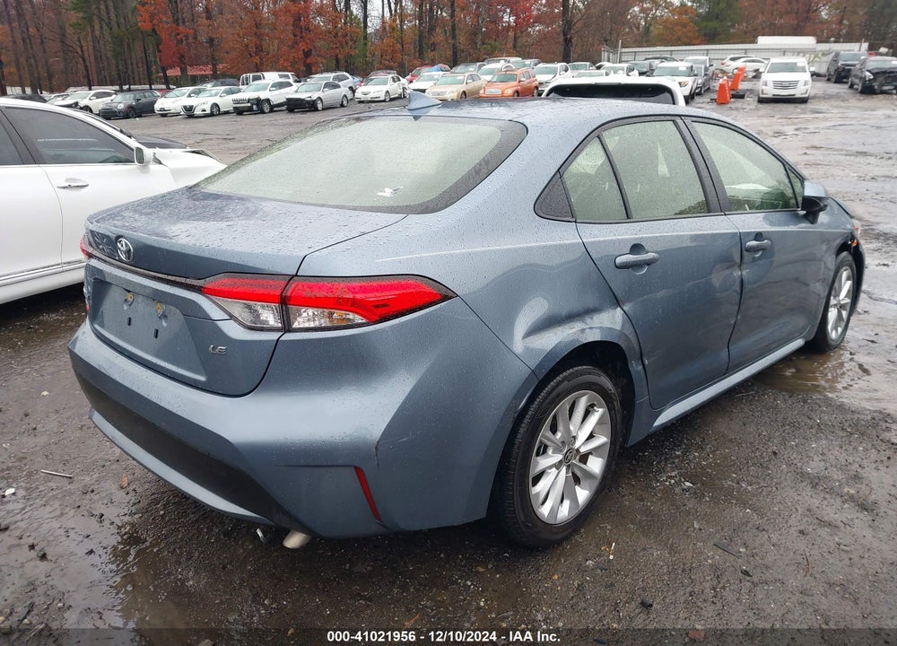 2022 TOYOTA COROLLA LE VIN: JTDVPMAE0NJ226320