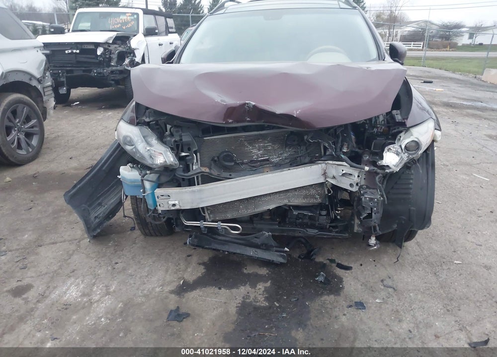 2013 NISSAN MURANO SL VIN: JN8AZ1MU5DW208329