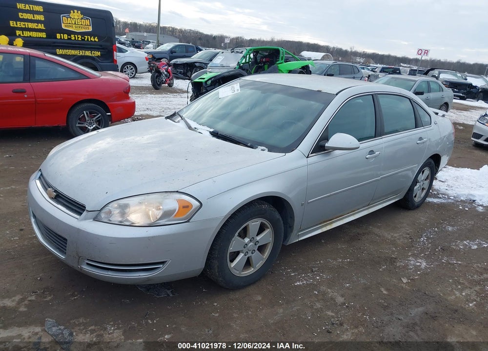 2009 CHEVROLET IMPALA LT VIN: 2G1WT57K091170892