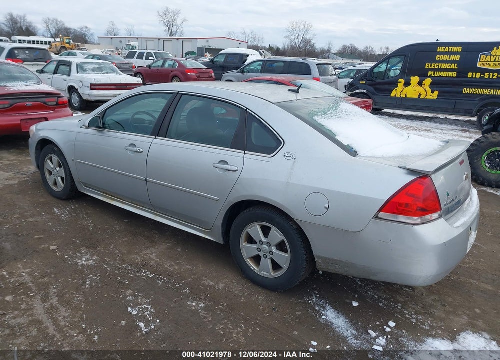 2009 CHEVROLET IMPALA LT VIN: 2G1WT57K091170892