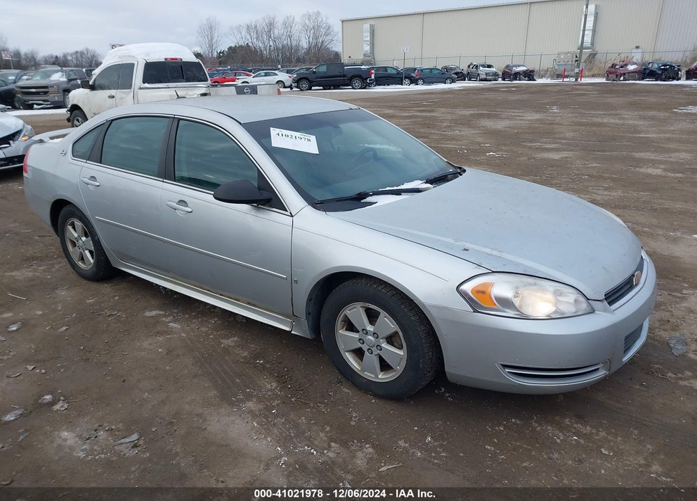 2009 CHEVROLET IMPALA LT VIN: 2G1WT57K091170892