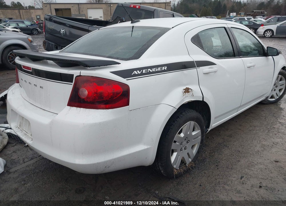 2012 DODGE AVENGER SE VIN: 1C3CDZAB3CN252794
