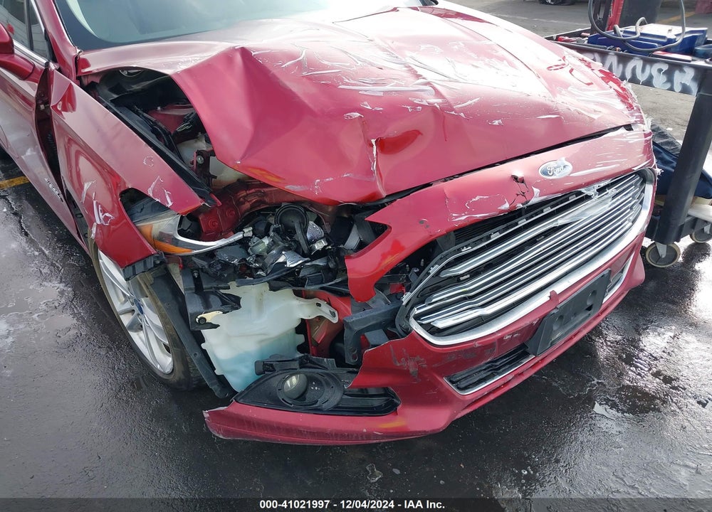 2016 FORD FUSION ENERGI TITANIUM VIN: 3FA6P0SU5GR106160