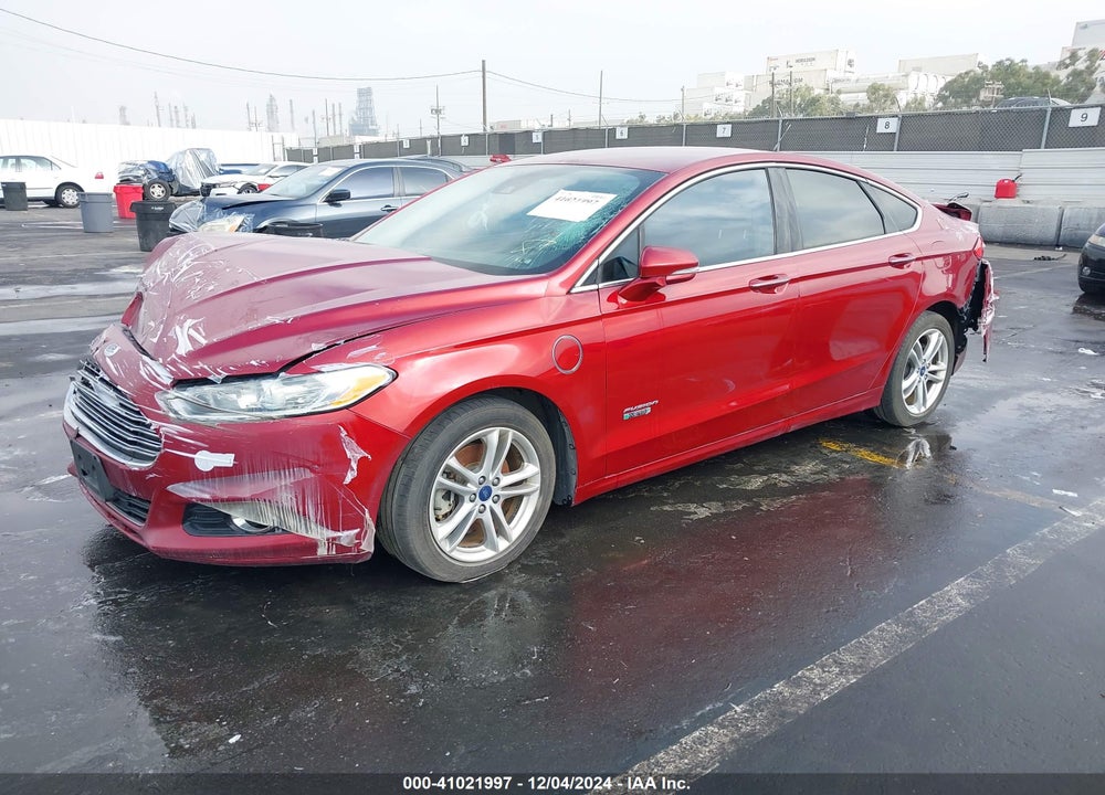 2016 FORD FUSION ENERGI TITANIUM VIN: 3FA6P0SU5GR106160