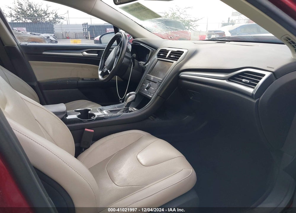 2016 FORD FUSION ENERGI TITANIUM VIN: 3FA6P0SU5GR106160