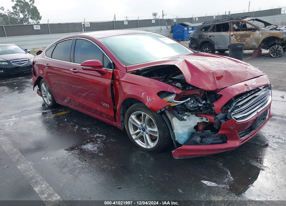 2016 FORD FUSION ENERGI TITANIUM VIN: 3FA6P0SU5GR106160