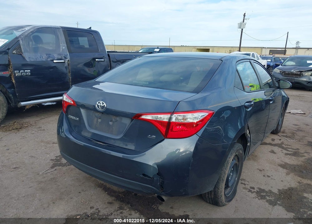 2016 TOYOTA COROLLA VIN: 2T1BURHE8GC682207