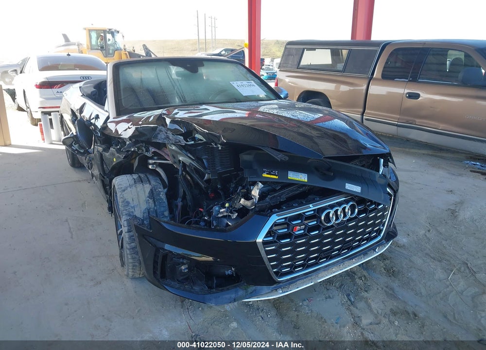 2022 AUDI S5 CABRIOLET PREMIUM TFSI QUATTRO TIPTRONIC VIN: WAU24GF57NN001548
