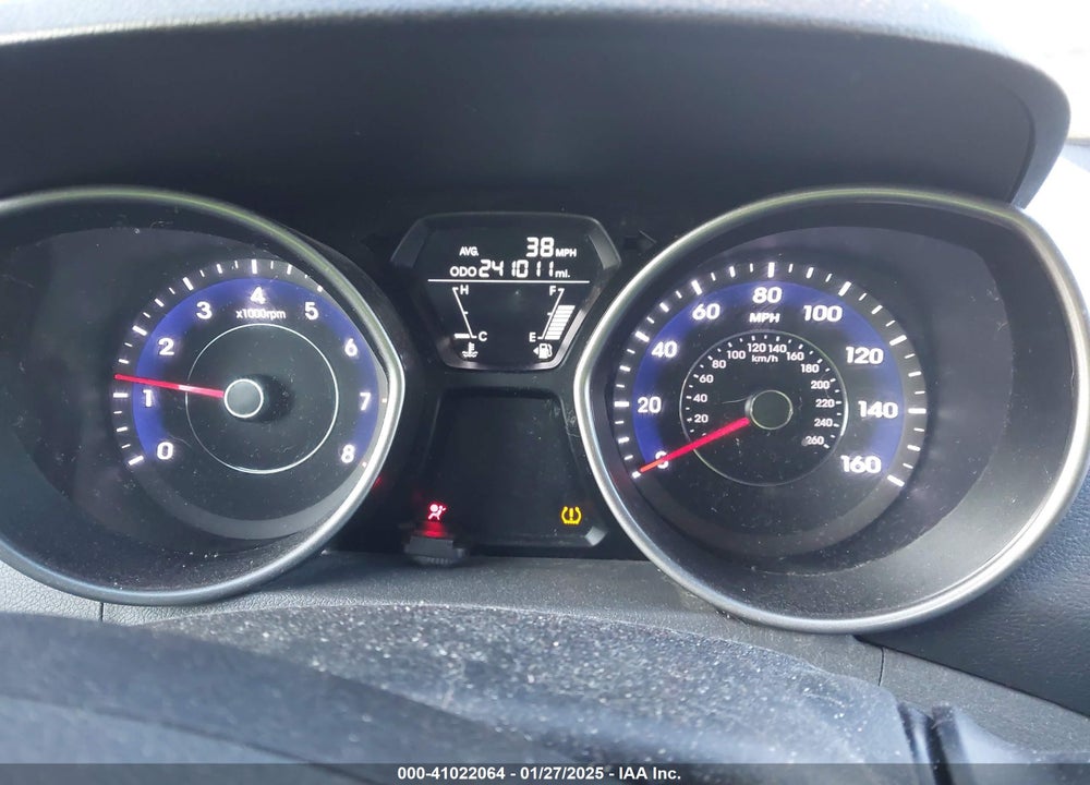 2012 HYUNDAI ELANTRA VIN: 5NPDH4AE8CH115268