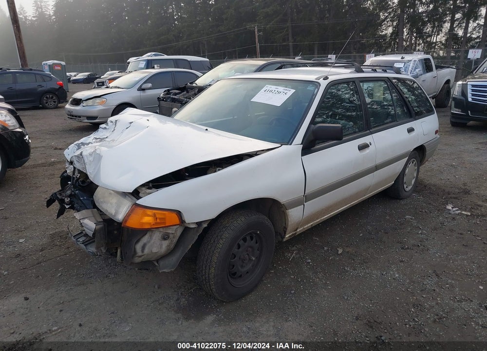 1992 FORD ESCORT LX VIN: 3FAPP15J3NR137545