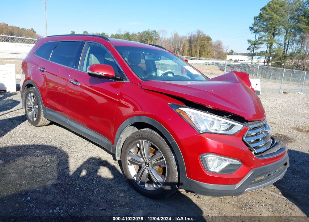 2015 HYUNDAI SANTA FE GLS VIN: KM8SN4HF4FU091099