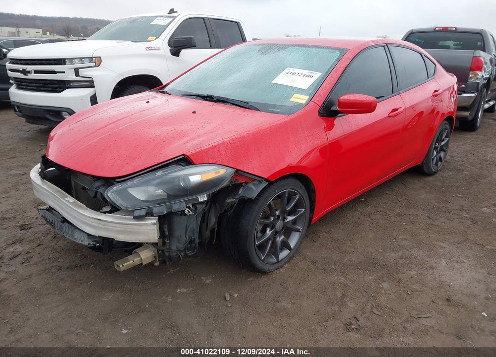 2016 DODGE DART VIN: 1C3CDFAA9GD680015