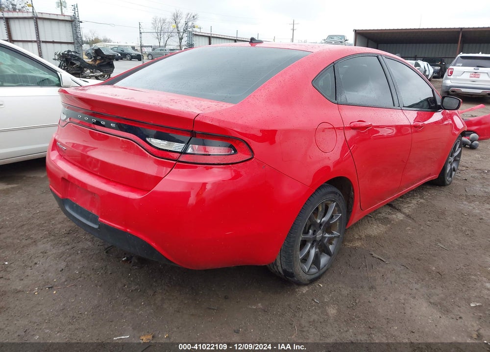 2016 DODGE DART VIN: 1C3CDFAA9GD680015