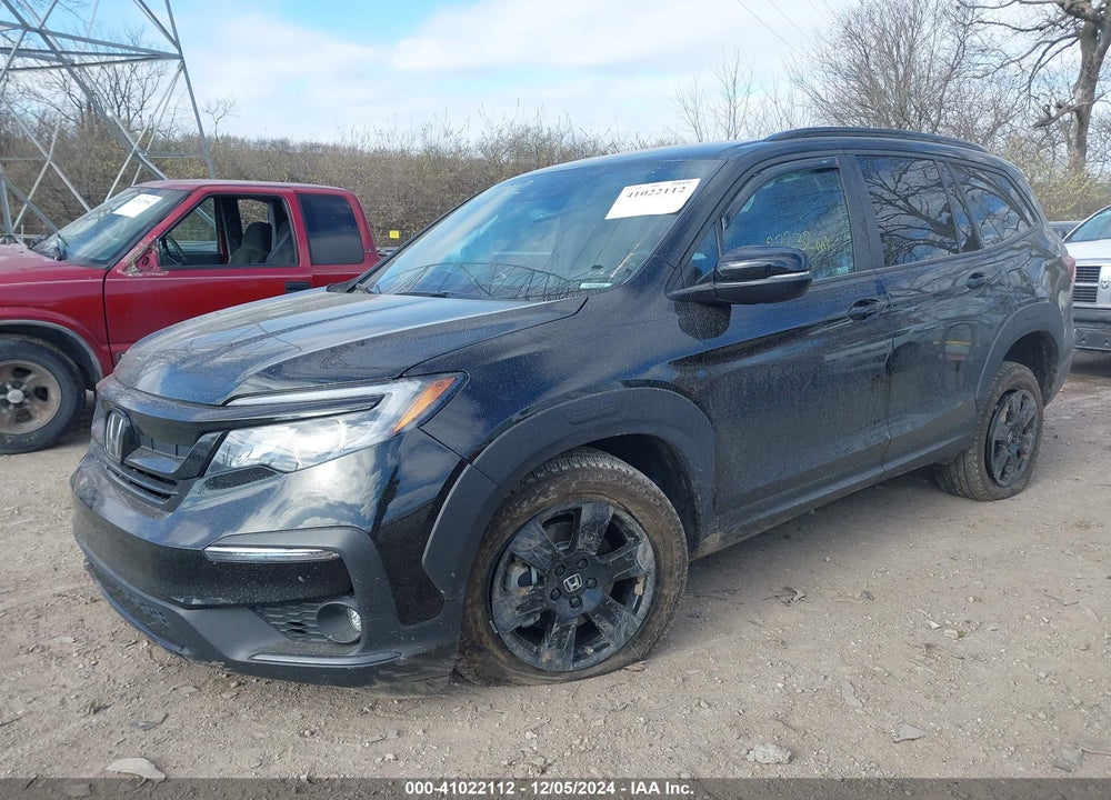 2022 HONDA PILOT AWD TRAILSPORT VIN: 5FNYF6H81NB098138
