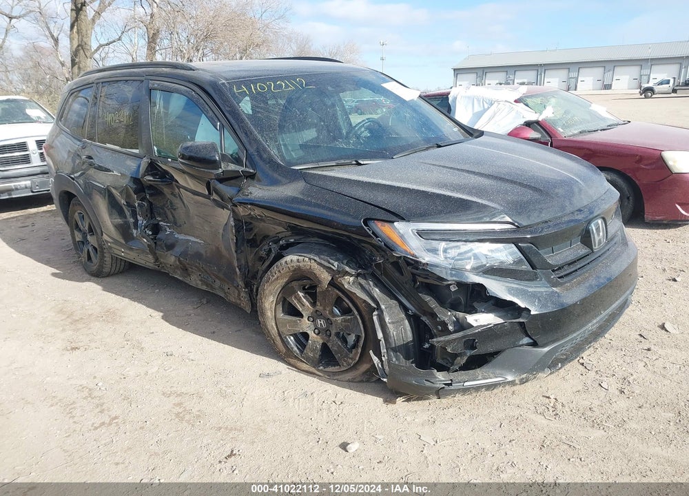 2022 HONDA PILOT AWD TRAILSPORT VIN: 5FNYF6H81NB098138