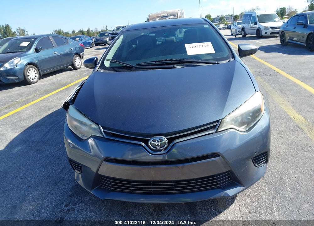 2016 TOYOTA COROLLA LE VIN: 2T1BURHE4GC673794