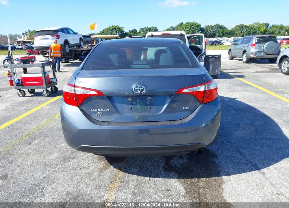 2016 TOYOTA COROLLA LE VIN: 2T1BURHE4GC673794