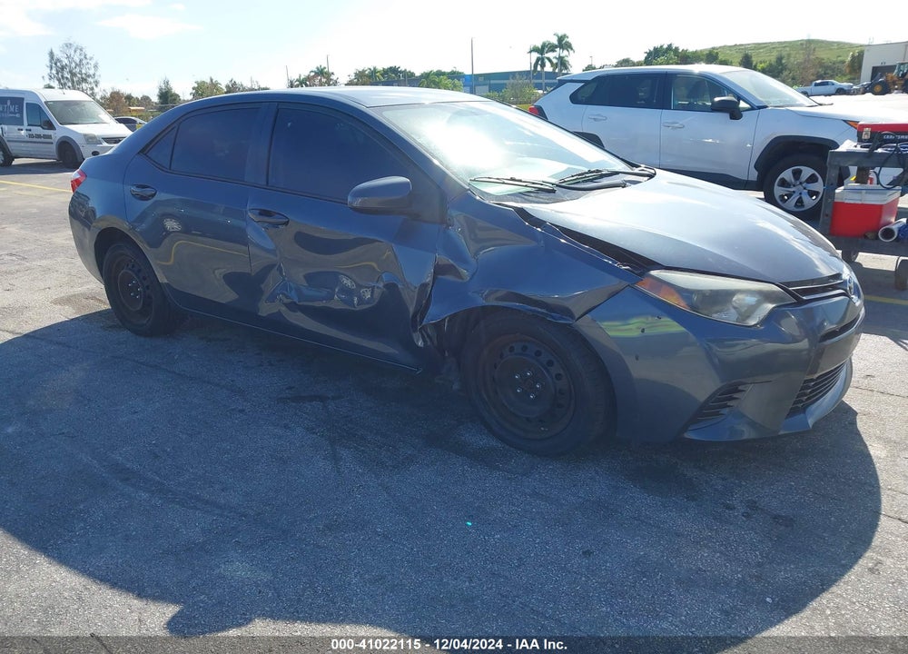 2016 TOYOTA COROLLA LE VIN: 2T1BURHE4GC673794