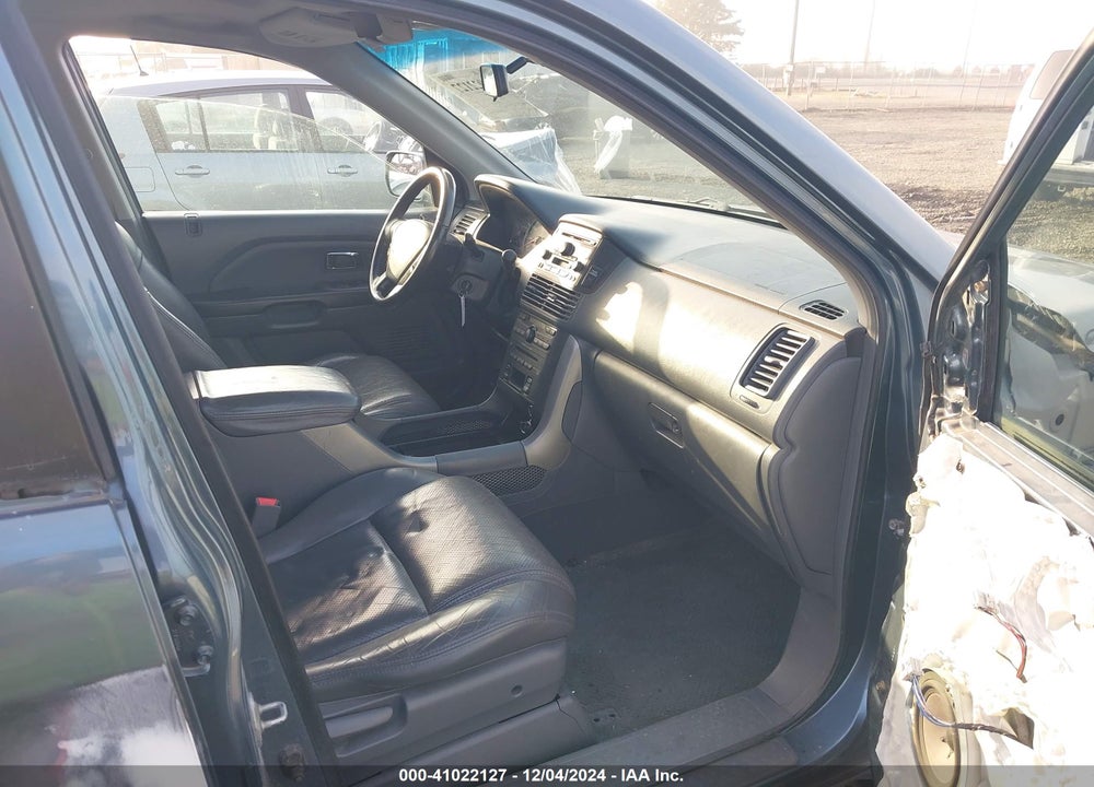 2005 HONDA PILOT EX-L VIN: 2HKYF18575H531293