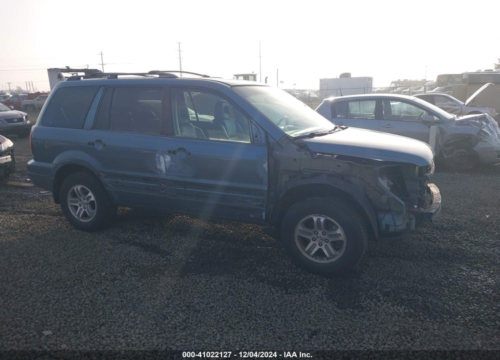 2005 HONDA PILOT EX-L VIN: 2HKYF18575H531293