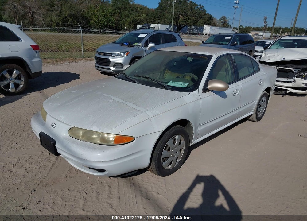 2000 OLDSMOBILE ALERO GL2 VIN: 1G3NL52T2YC330055