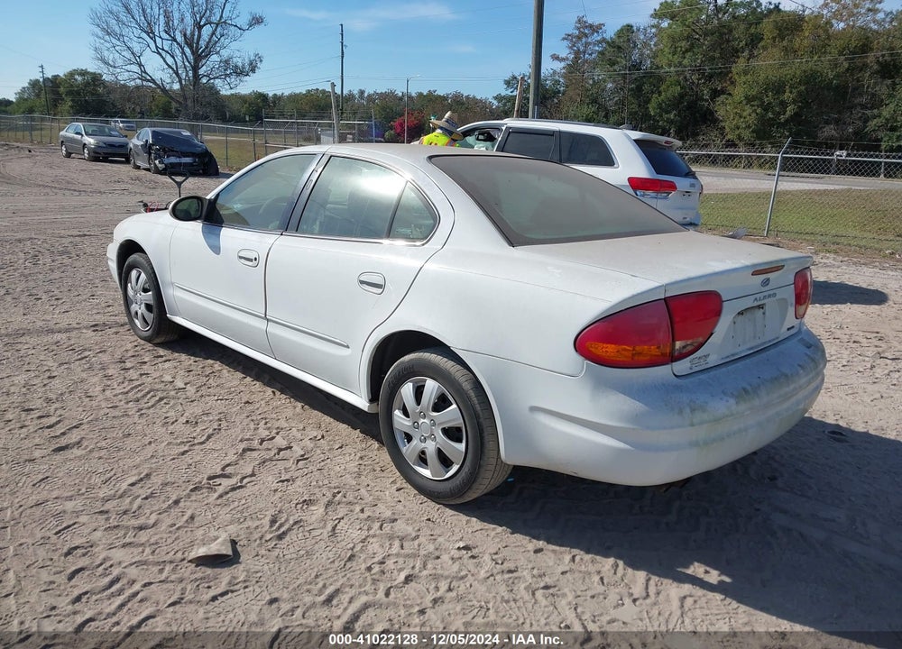 2000 OLDSMOBILE ALERO GL2 VIN: 1G3NL52T2YC330055