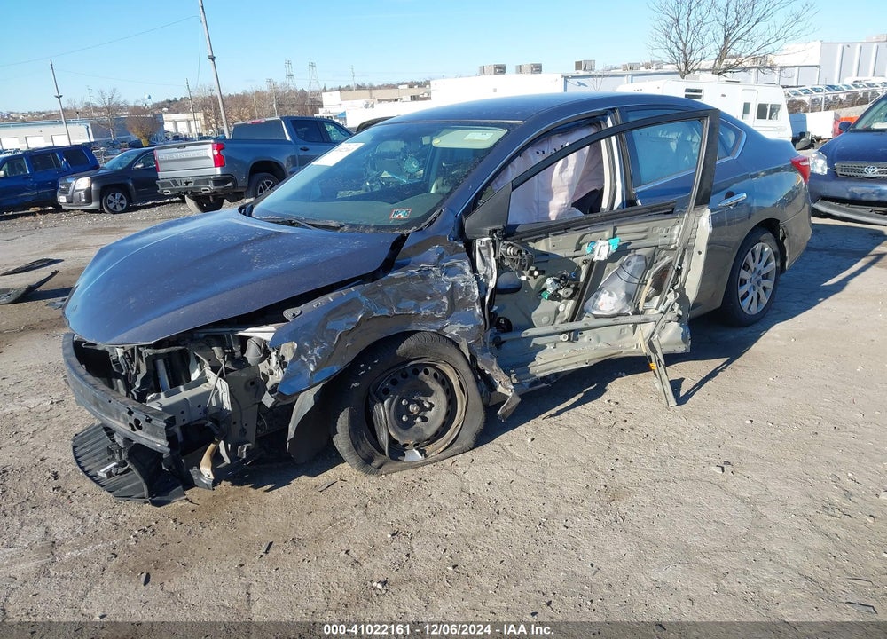 2019 NISSAN SENTRA S VIN: 3N1AB7AP8KY282435