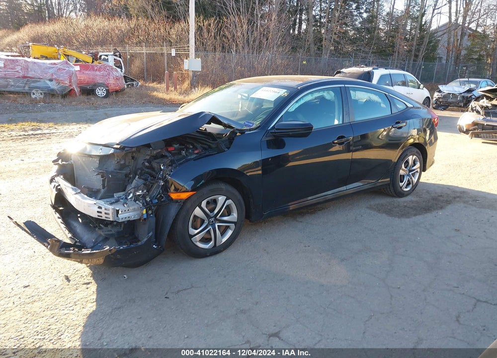 2016 HONDA CIVIC LX VIN: 19XFC2F52GE223934