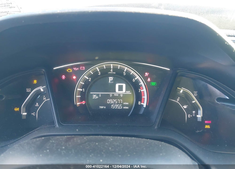 2016 HONDA CIVIC LX VIN: 19XFC2F52GE223934