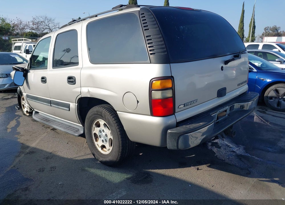 2004 CHEVROLET TAHOE LS VIN: 1GNEC13V04R218989