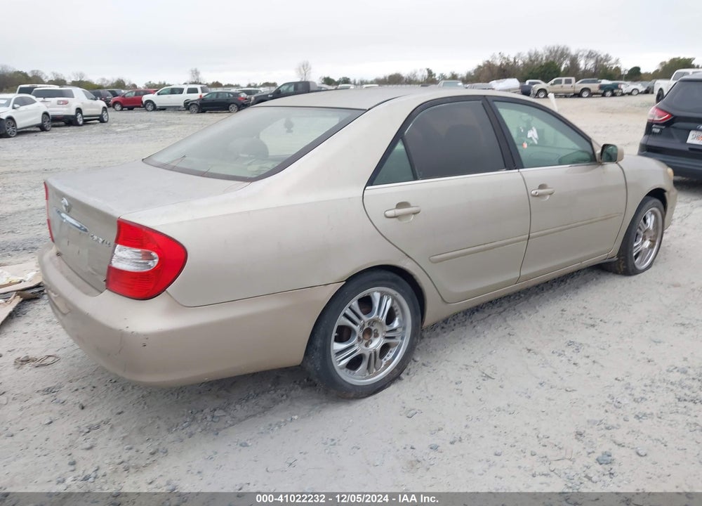 2004 TOYOTA CAMRY LE VIN: 4T1BE32K64U359664