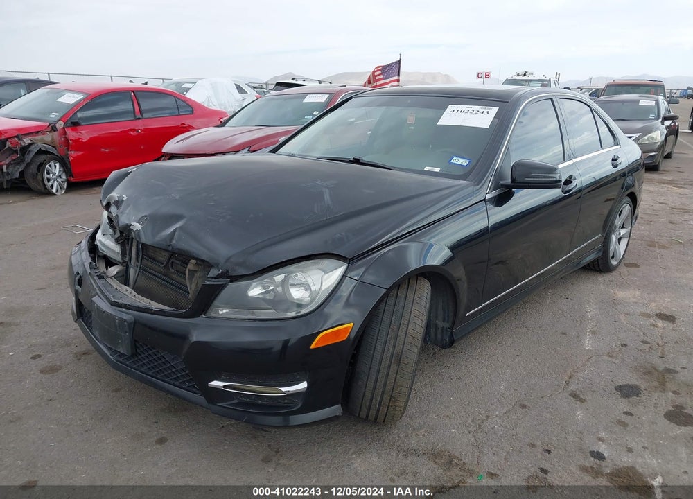2014 MERCEDES-BENZ C 250 VIN: WDDGF4HB9EA967272