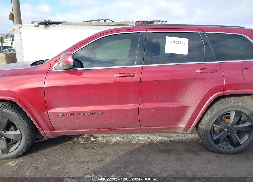 2014 JEEP GRAND CHEROKEE ALTITUDE VIN: 1C4RJFAG5EC527217