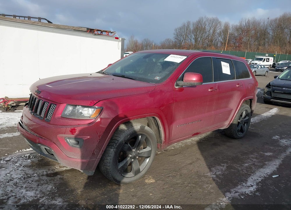 2014 JEEP GRAND CHEROKEE ALTITUDE VIN: 1C4RJFAG5EC527217