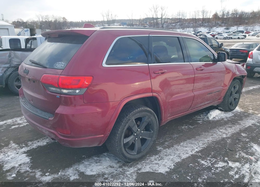 2014 JEEP GRAND CHEROKEE ALTITUDE VIN: 1C4RJFAG5EC527217