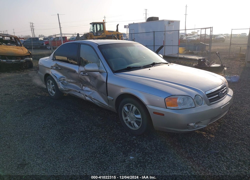 2004 KIA OPTIMA EX/LX VIN: KNAGD126045302372
