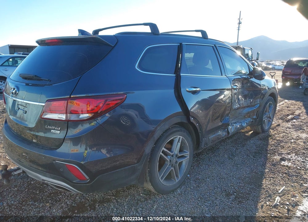 2018 HYUNDAI SANTA FE LIMITED ULTIMATE VIN: KM8SR4HF1JU266597