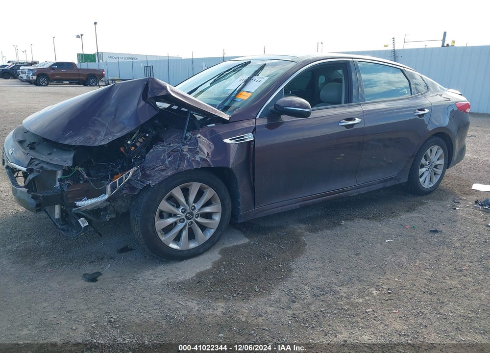 2016 KIA OPTIMA VIN: 5XXGU4L36GG004207