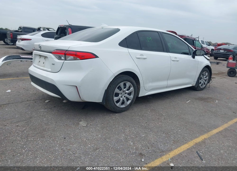 2022 TOYOTA COROLLA VIN: 5YFEPMAEXNP291803