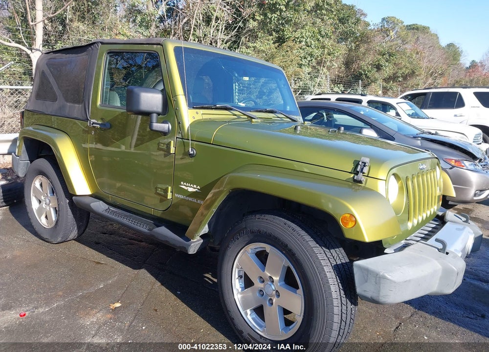 2008 JEEP WRANGLER SAHARA VIN: 1J4FA54138L565015