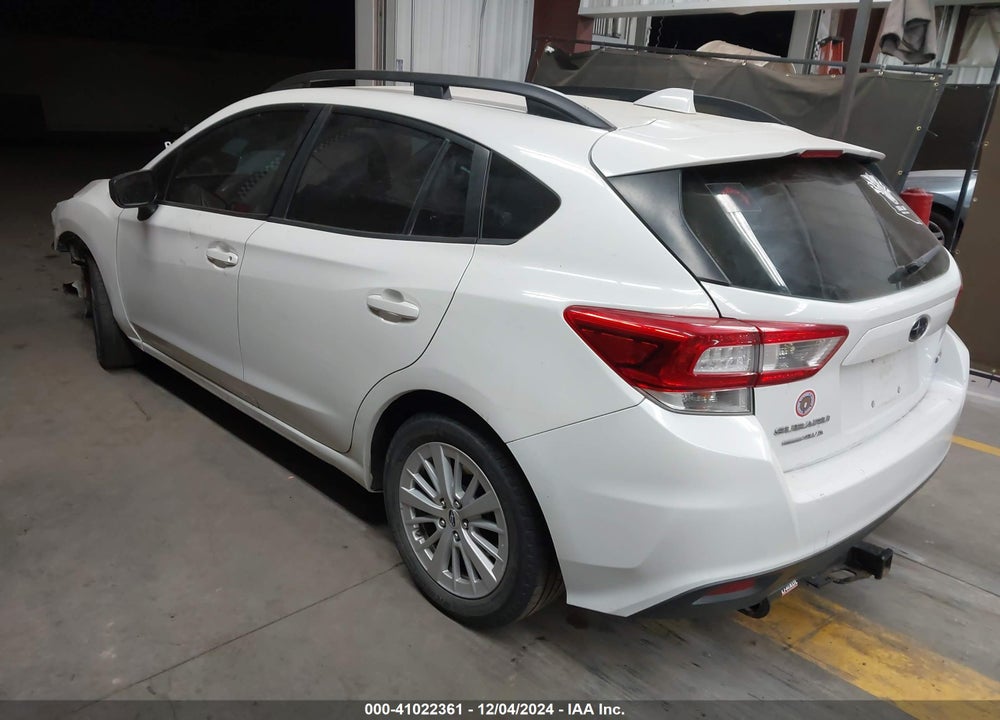 2018 SUBARU IMPREZA 2.0I PREMIUM VIN: 4S3GTAD62J3711600