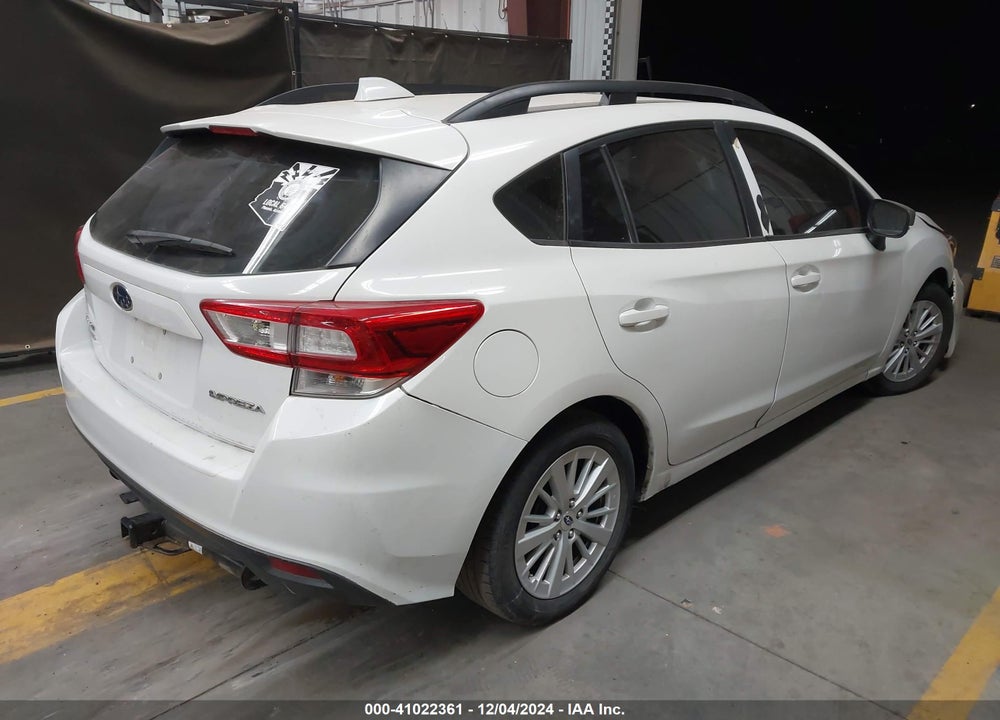 2018 SUBARU IMPREZA 2.0I PREMIUM VIN: 4S3GTAD62J3711600