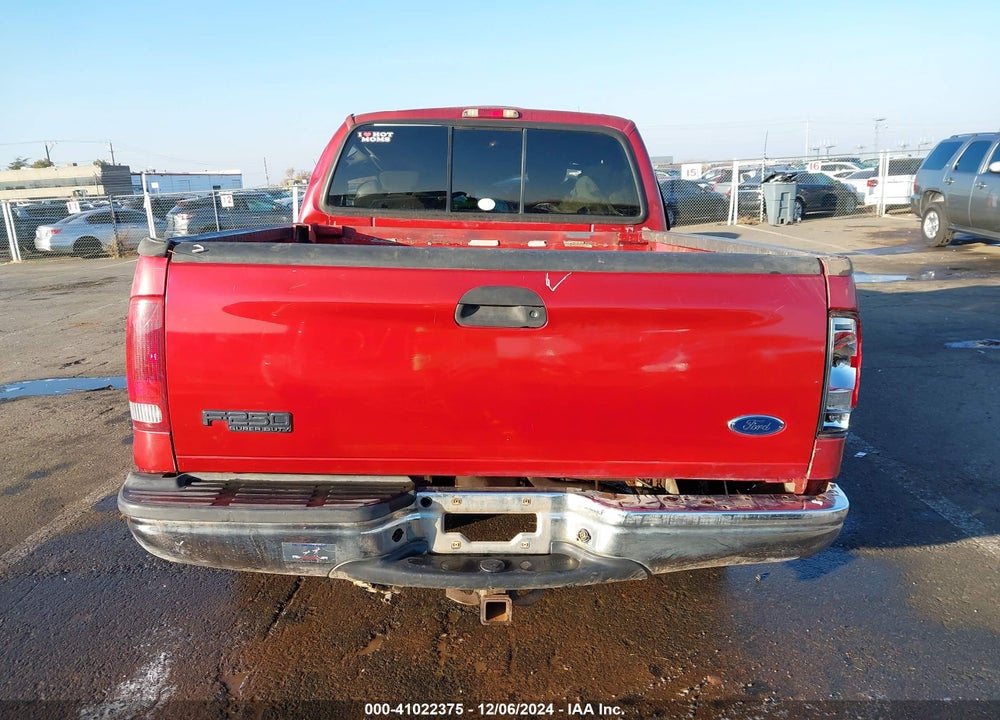 2002 FORD F-250 VIN: 1FTNX21FX2ED19444