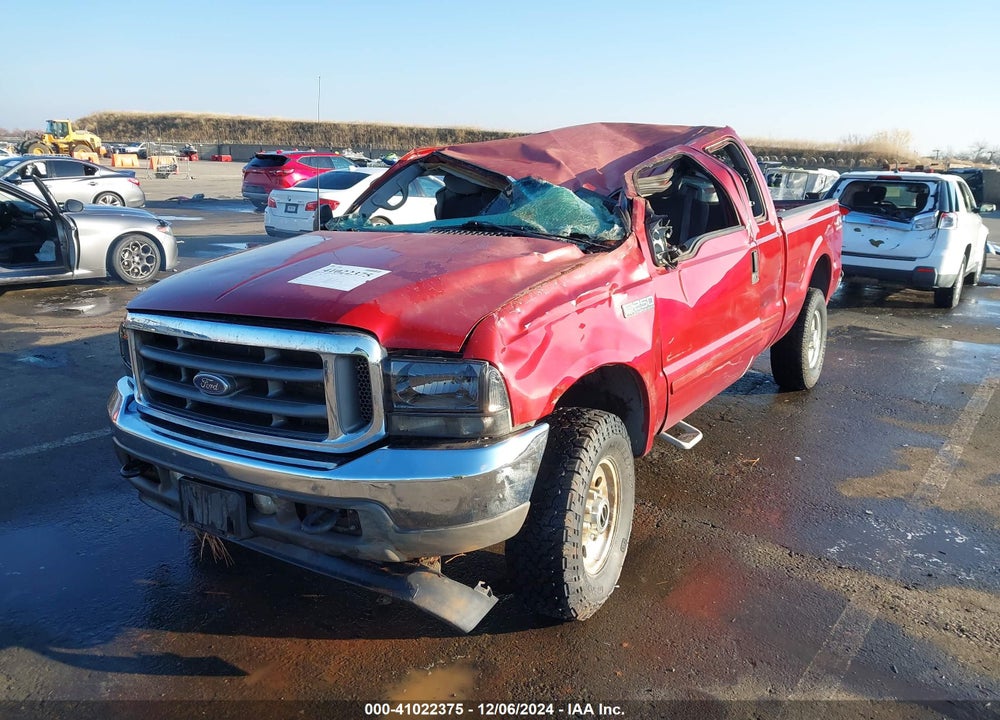 2002 FORD F-250 VIN: 1FTNX21FX2ED19444